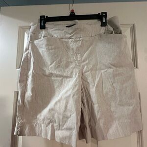 Large Hilary Radley Women's Light Tan Dress Shorts